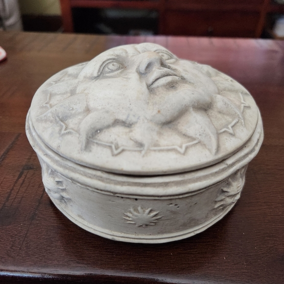 Other - Celestial ceramic container- Circa 90's